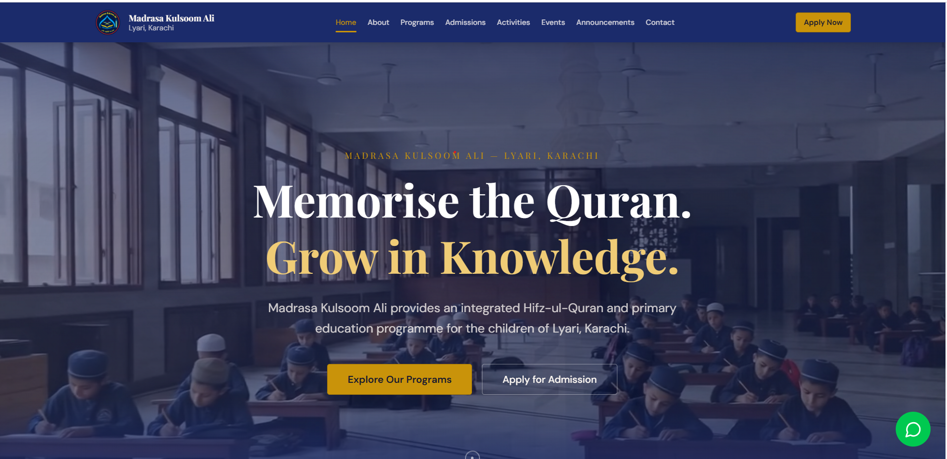 Madrasa Kulsoom Ali preview